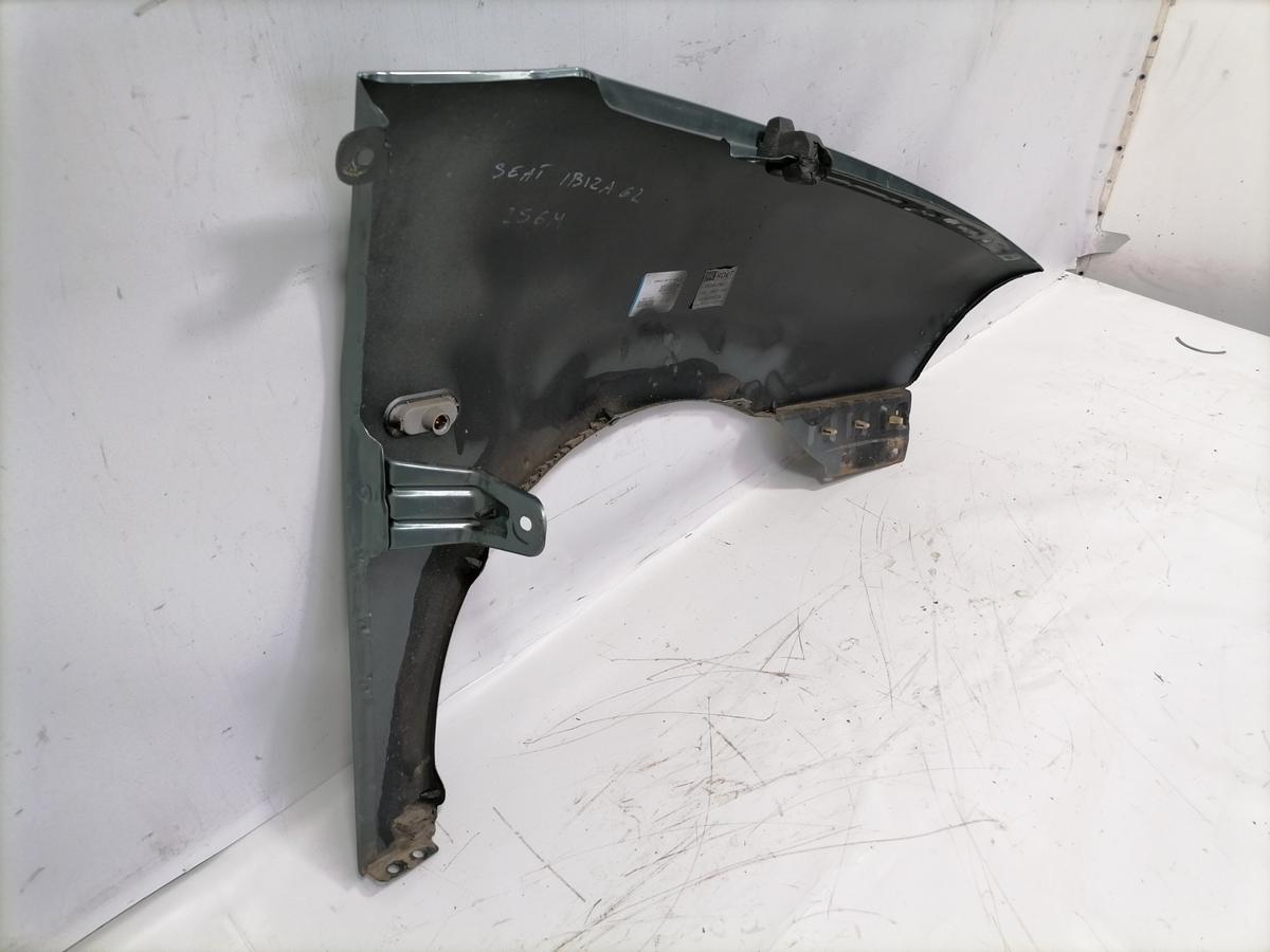 Seat Ibiza 6L original Kotfl&uuml;gel vorn links LS6M Verde Aqua Bj.2006